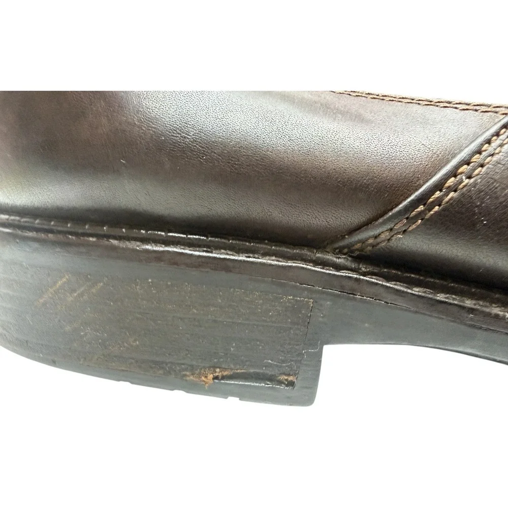 Johnston & Murphy Chelsea Brown Boots Ankle Shoes Mens Garner‎ 20-9420 13M